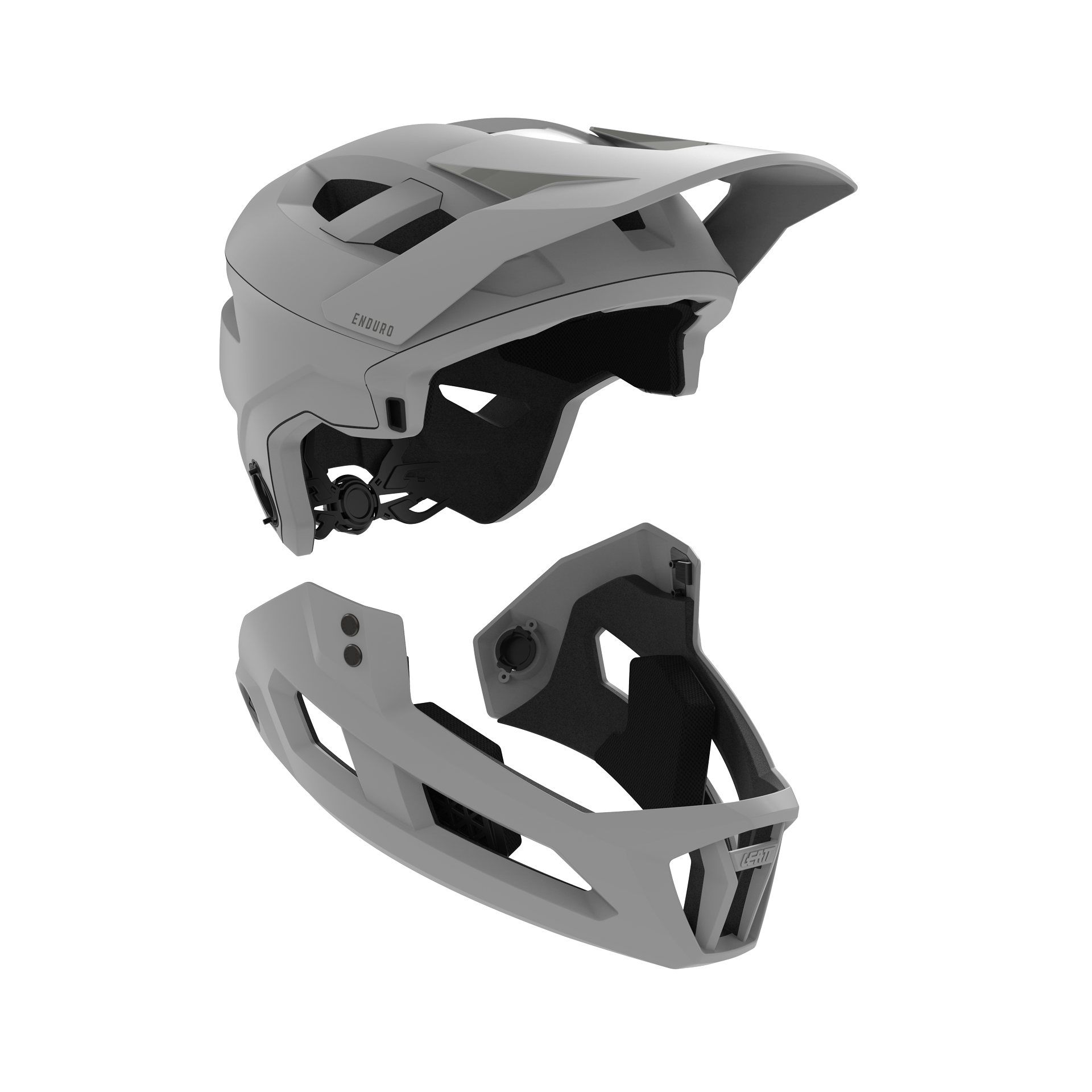Leatt MTB Enduro 2.0 Junior Helmet - XS - Stealth - Image 7