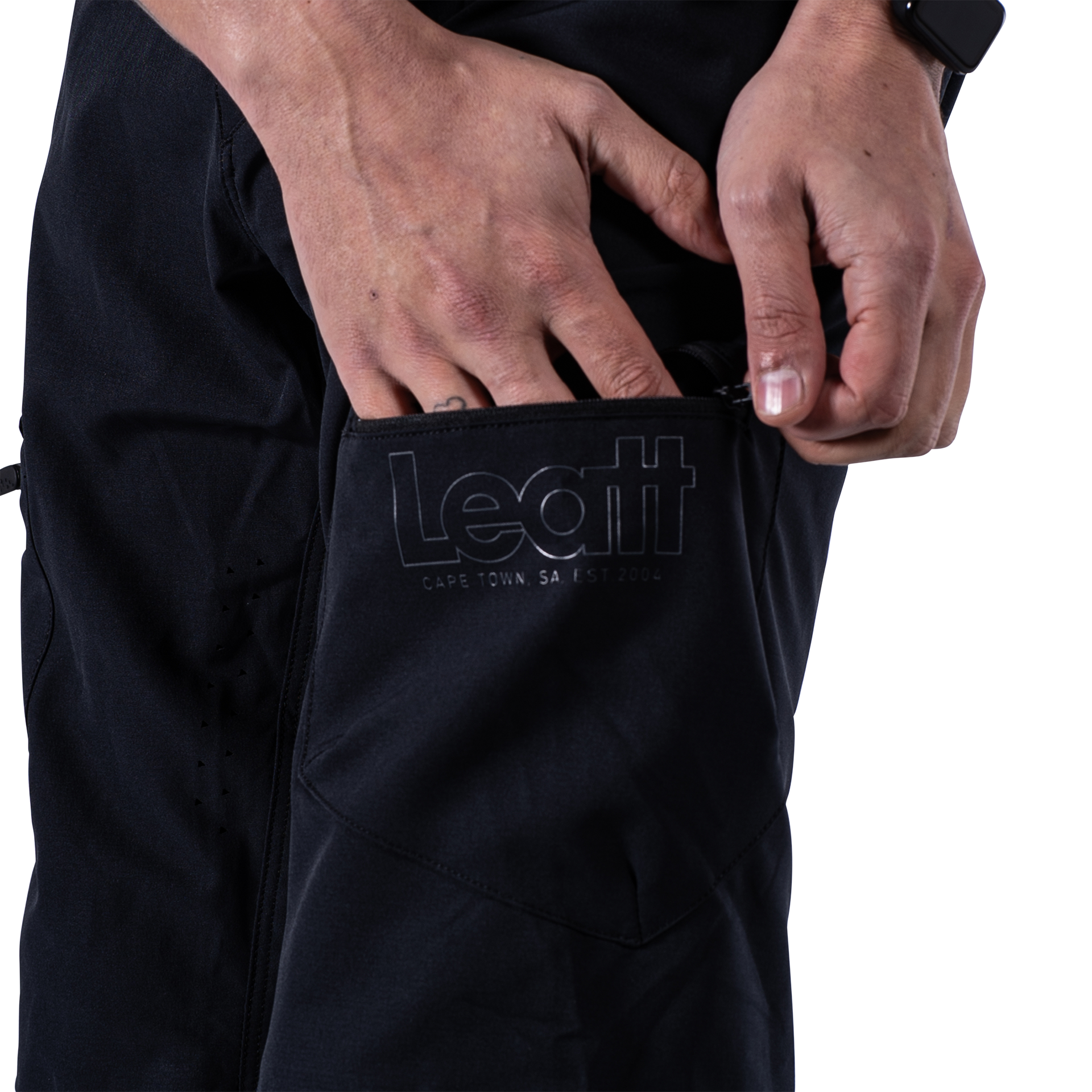 Leatt MTB Enduro 2.0 Shorts - 2XL-38 - Black - Image 5