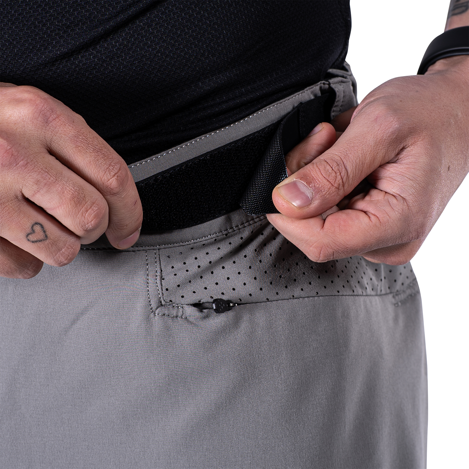 Leatt MTB Enduro 2.0 Shorts - 2XL-38 - Granite - Image 7