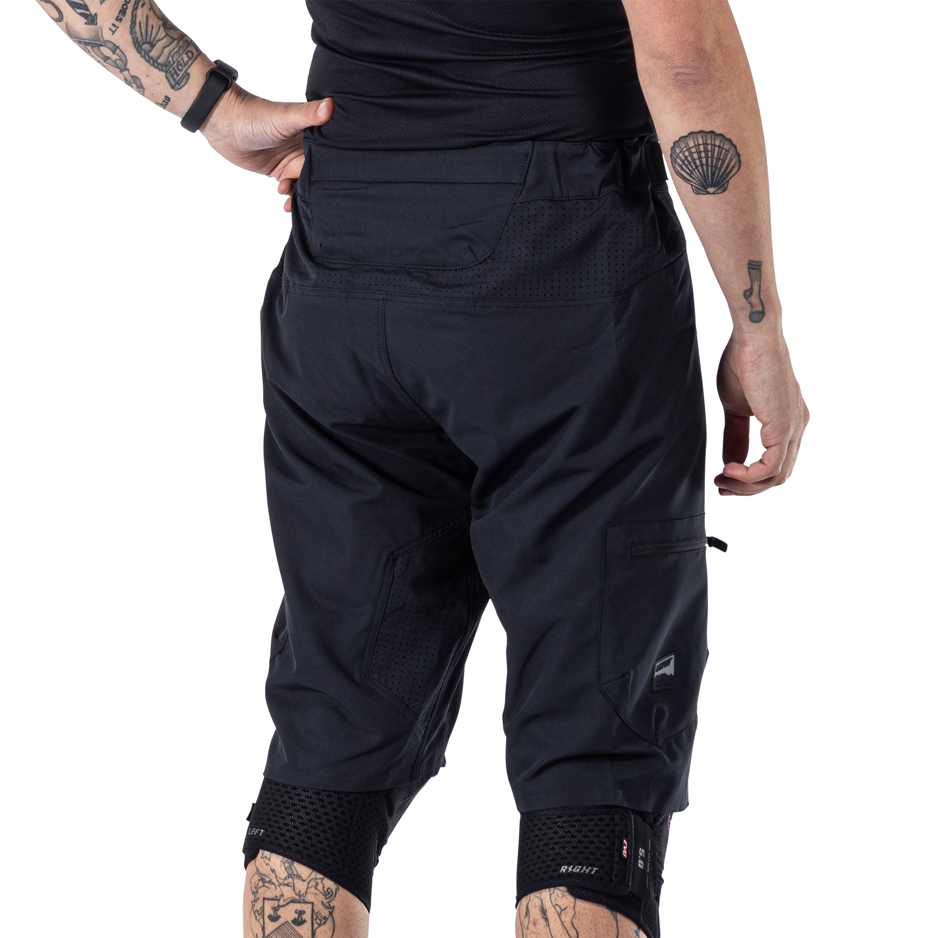 Leatt MTB Enduro 2.0 Shorts - 3XL-40 - Black - Image 4