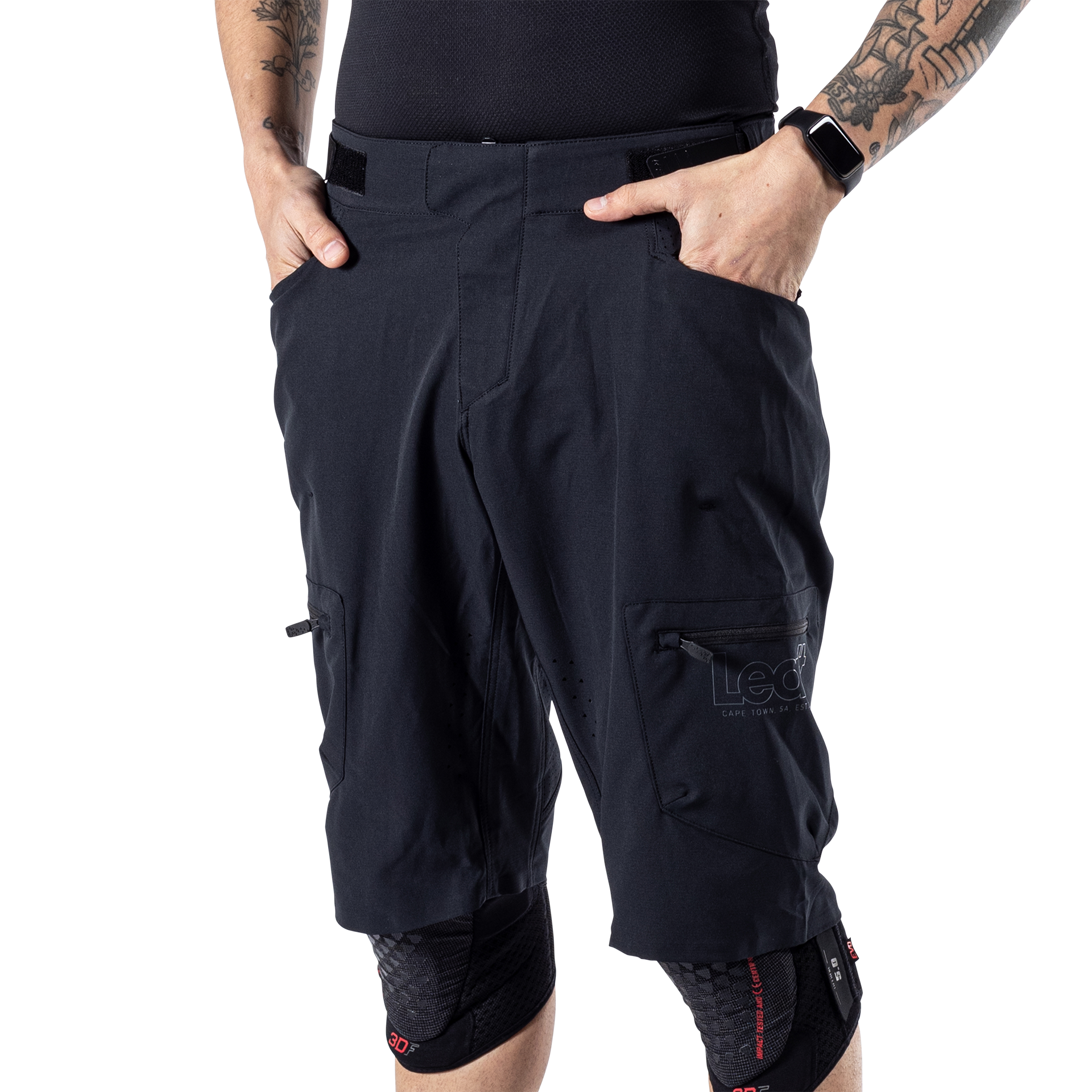 Leatt MTB Enduro 2.0 Shorts - 3XL-40 - Black - Image 8