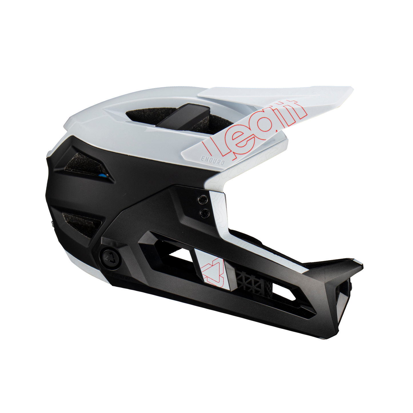 Leatt MTB Enduro 3.0 Helmet - L - White - Image 3