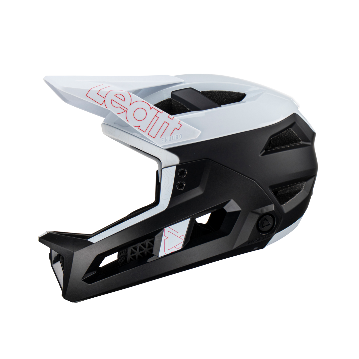 Leatt MTB Enduro 3.0 Helmet - L - White - Image 4