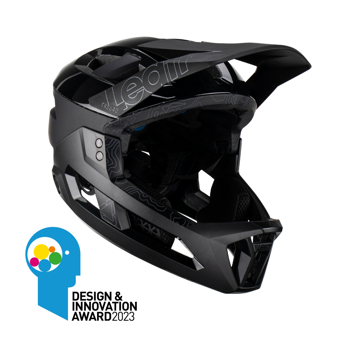 Leatt MTB Enduro 3.0 Helmet - M - Stealth - Image 2