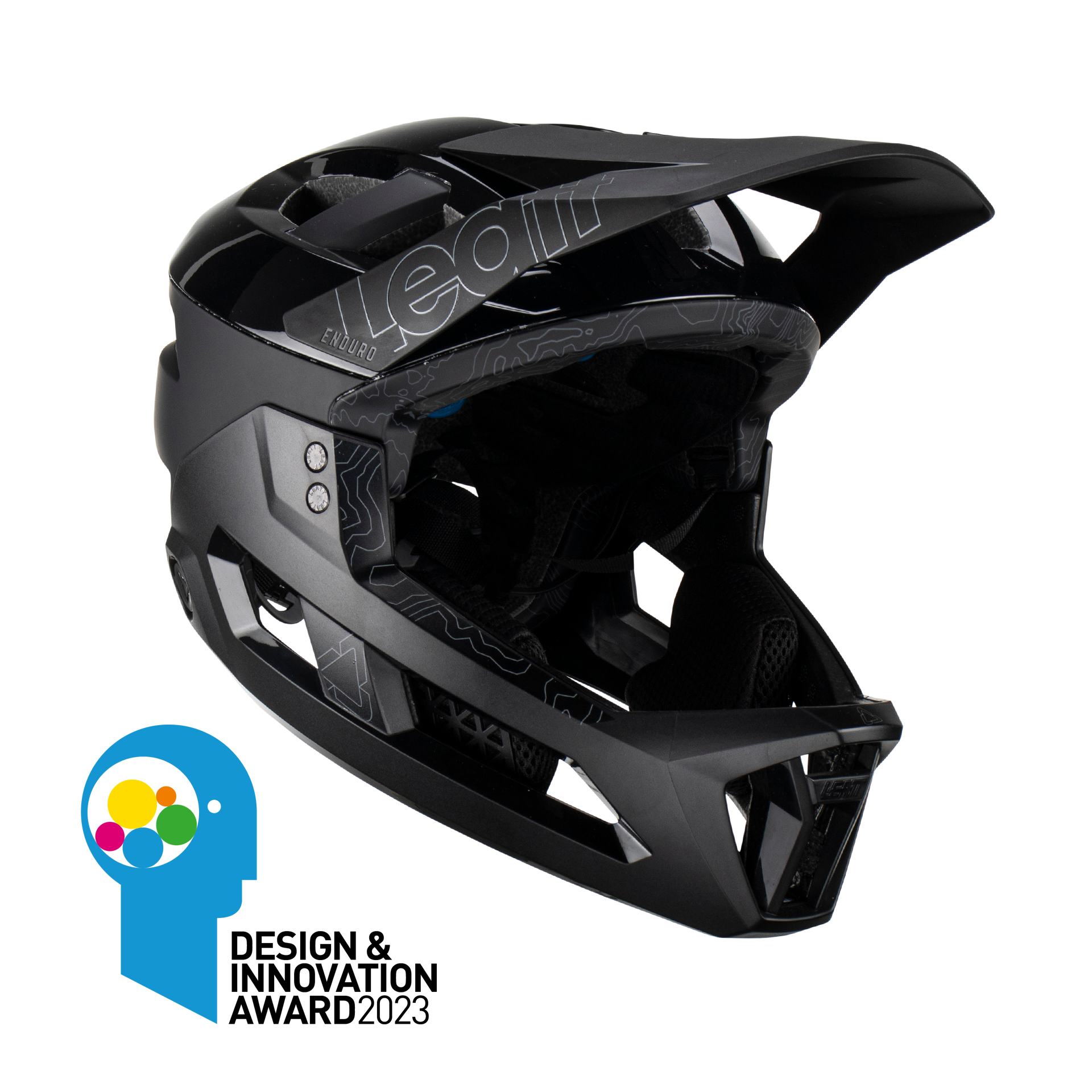 Leatt MTB Enduro 3.0 Helmet - M - Stealth - Image 2