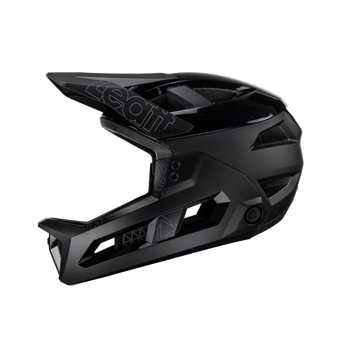 Leatt MTB Enduro 3.0 Helmet - M - Stealth - Image 5