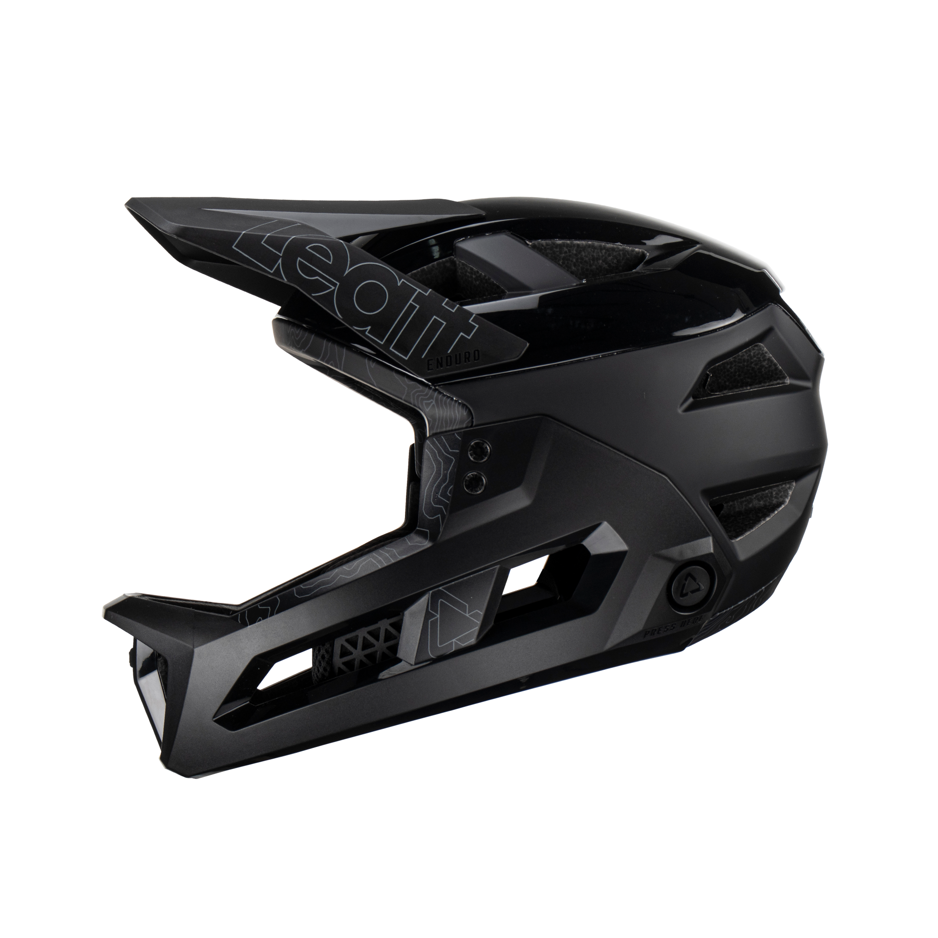 Leatt MTB Enduro 3.0 Helmet - M - Stealth - Image 5