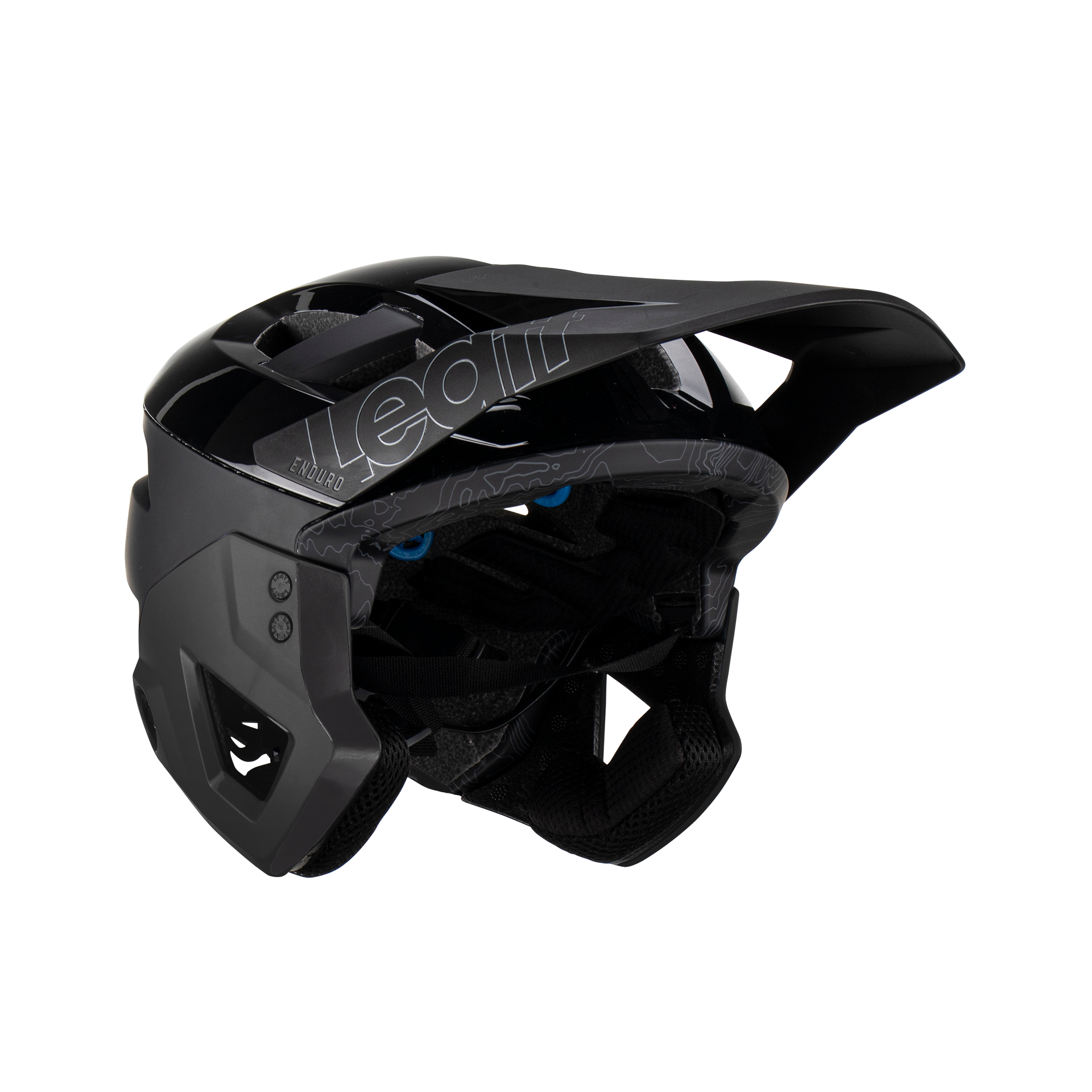 Leatt MTB Enduro 3.0 Helmet - M - Stealth - Image 6