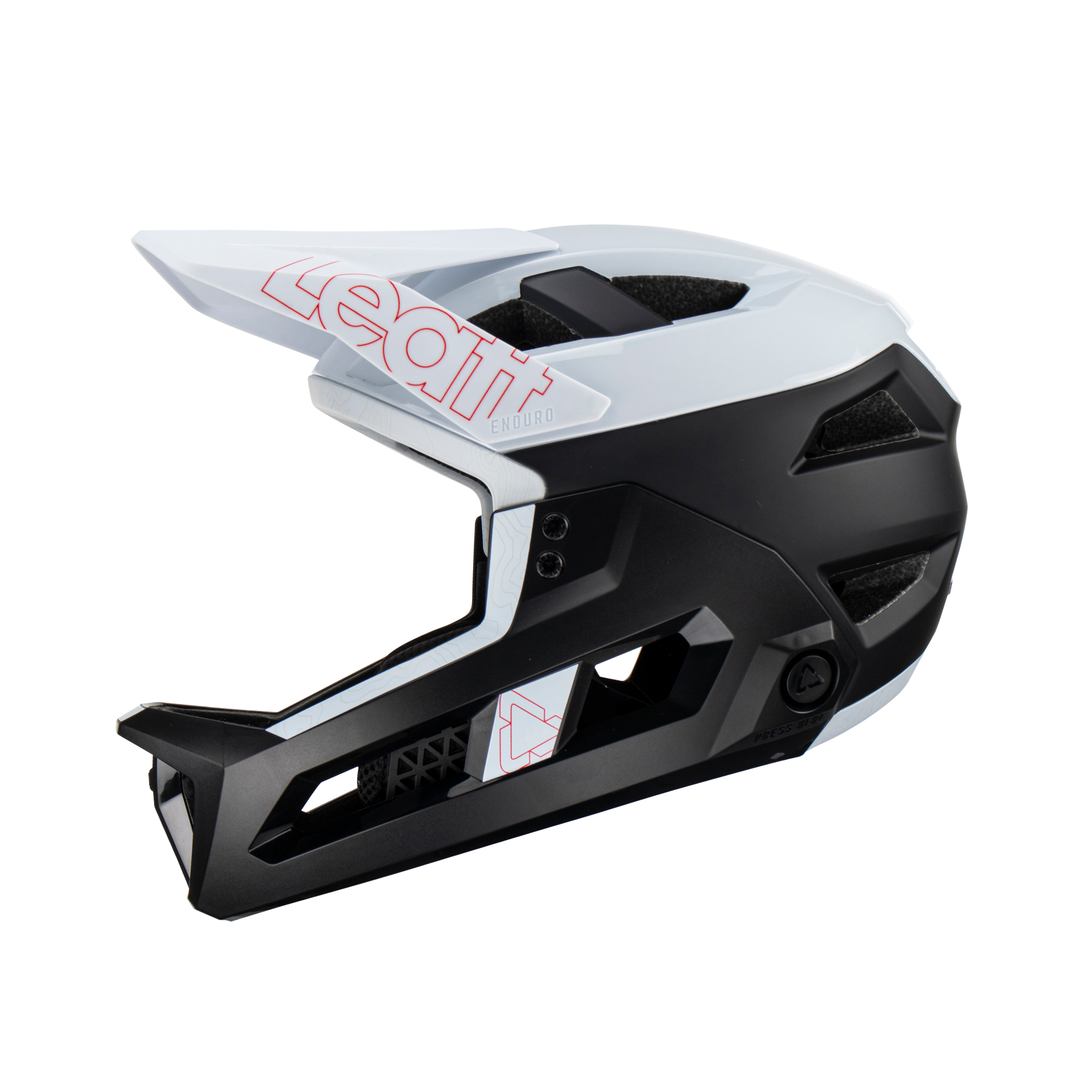 Leatt MTB Enduro 3.0 Helmet - M - White - Image 4