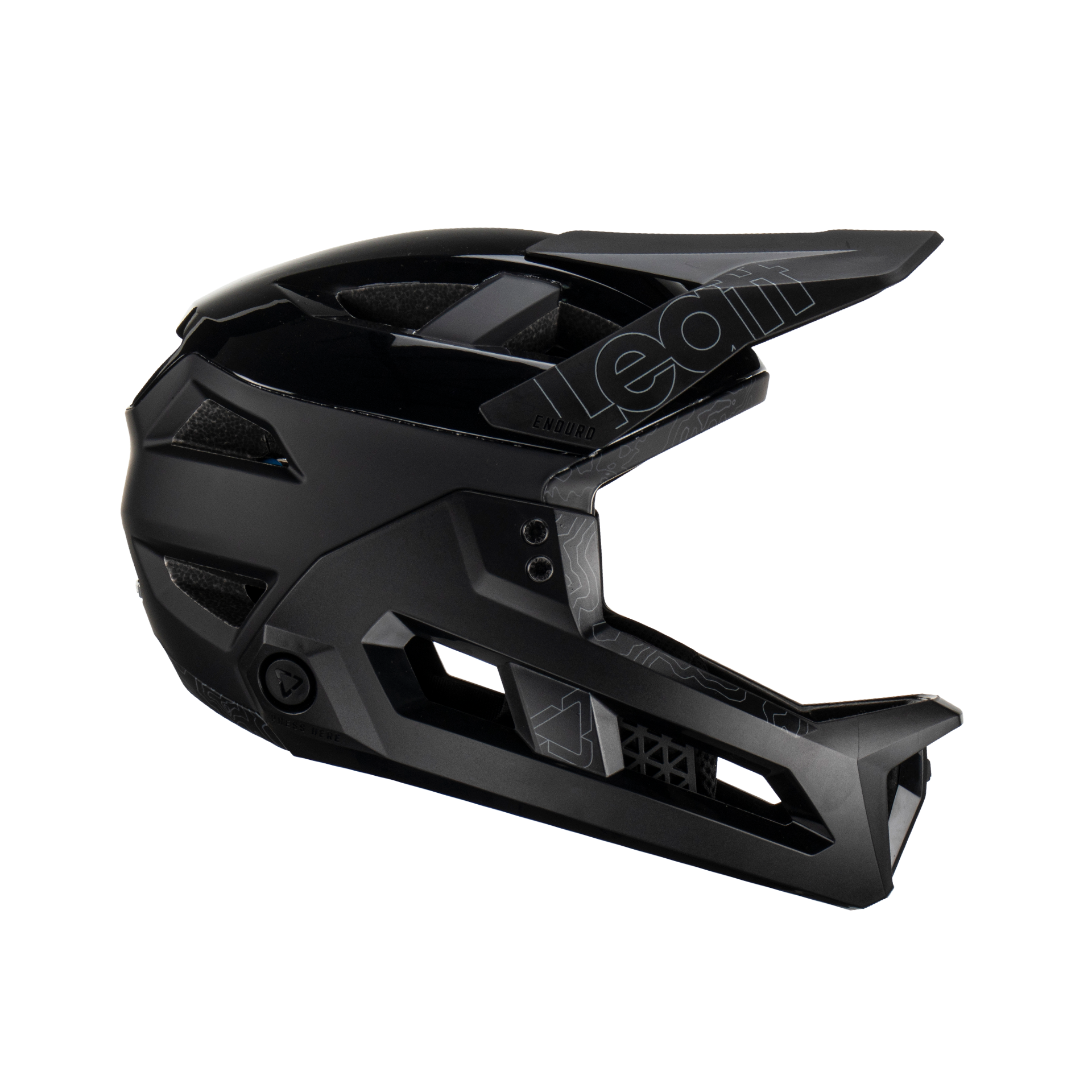 Leatt MTB Enduro 3.0 Helmet - S - Stealth - Image 4