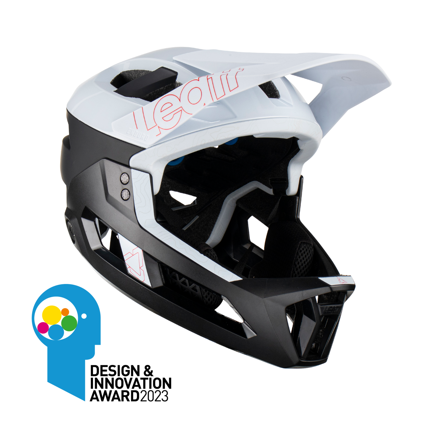 Leatt MTB Enduro 3.0 Helmet - S - White - Image 1