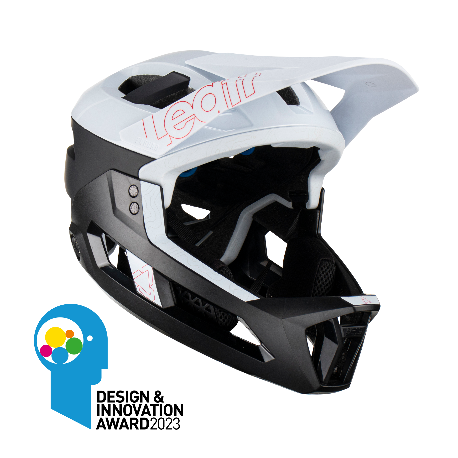 Leatt MTB Enduro 3.0 Helmet - S - White - Image 1