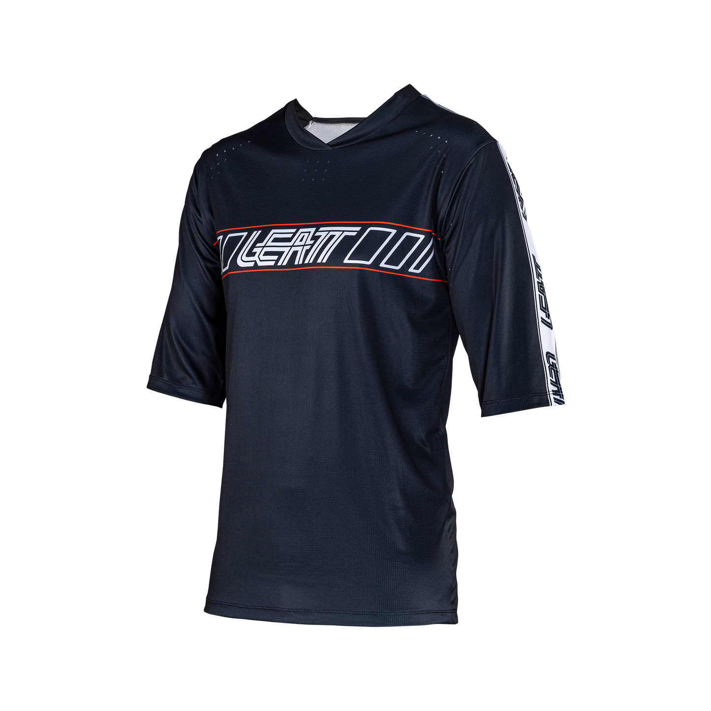 Leatt MTB Enduro 3.0 Short Sleeve Jersey - 2XL - Black - Image 1