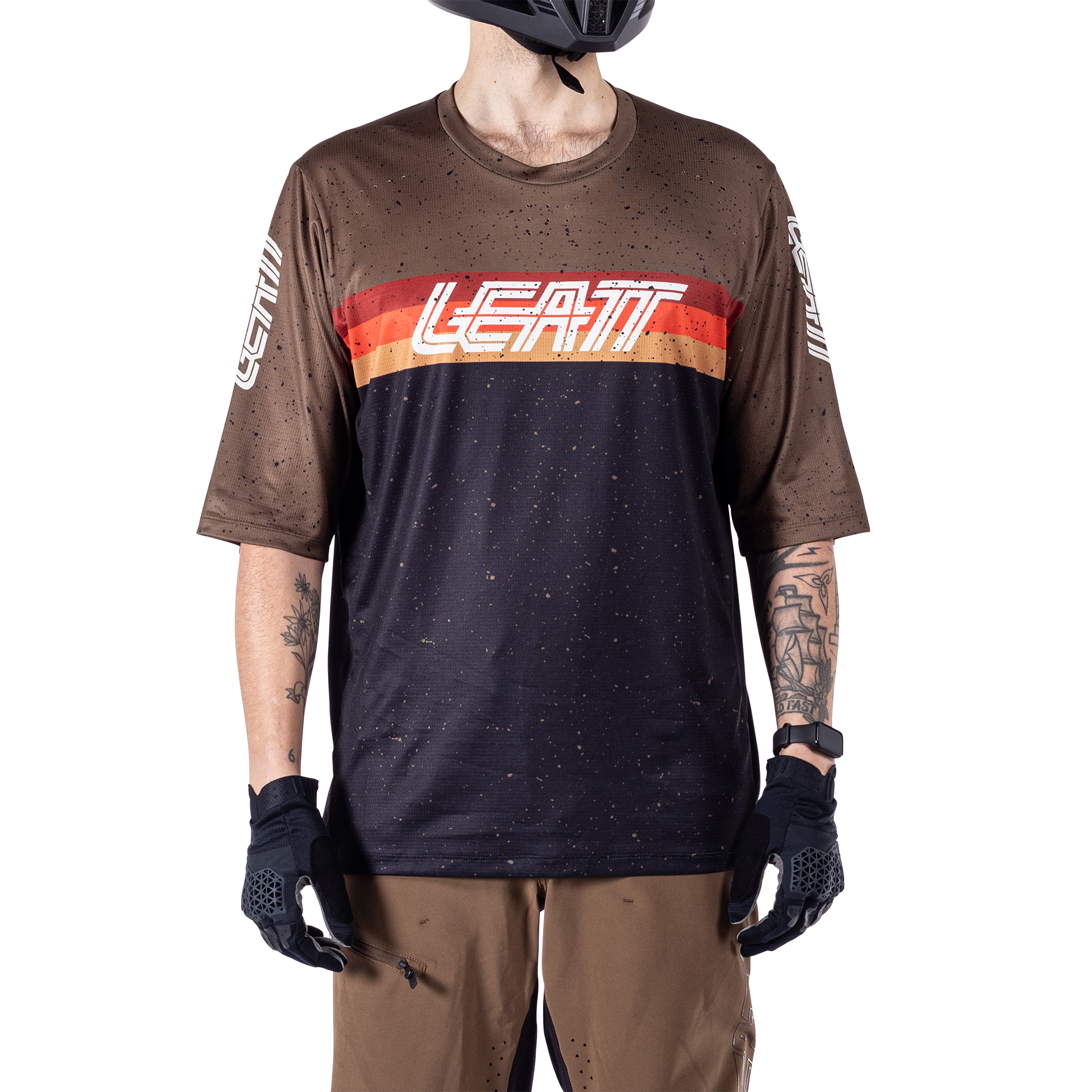 Leatt MTB Enduro 3.0 Short Sleeve Jersey - 2XL - Black - Image 3