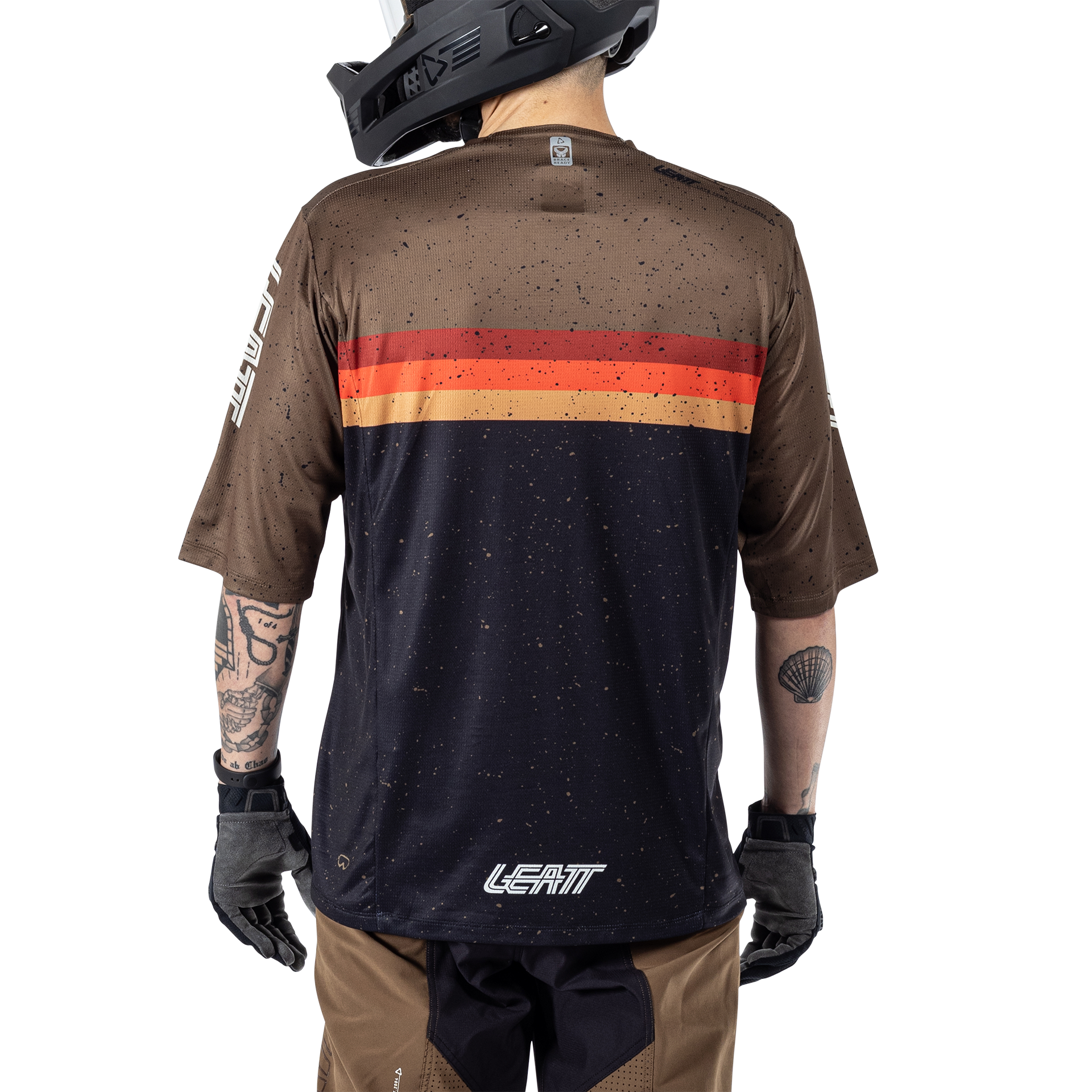 Leatt MTB Enduro 3.0 Short Sleeve Jersey - 2XL - Black - Image 4