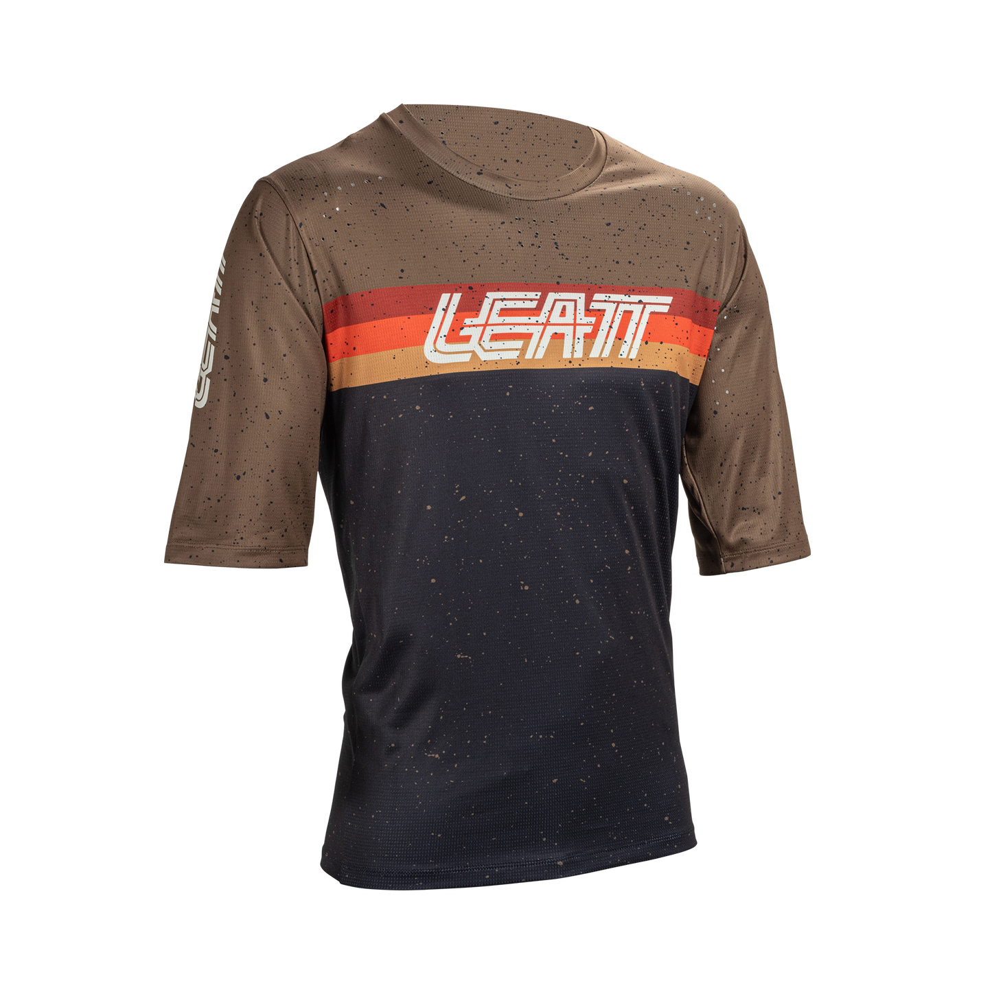 Leatt MTB Enduro 3.0 Short Sleeve Jersey - L - Black - Image 1
