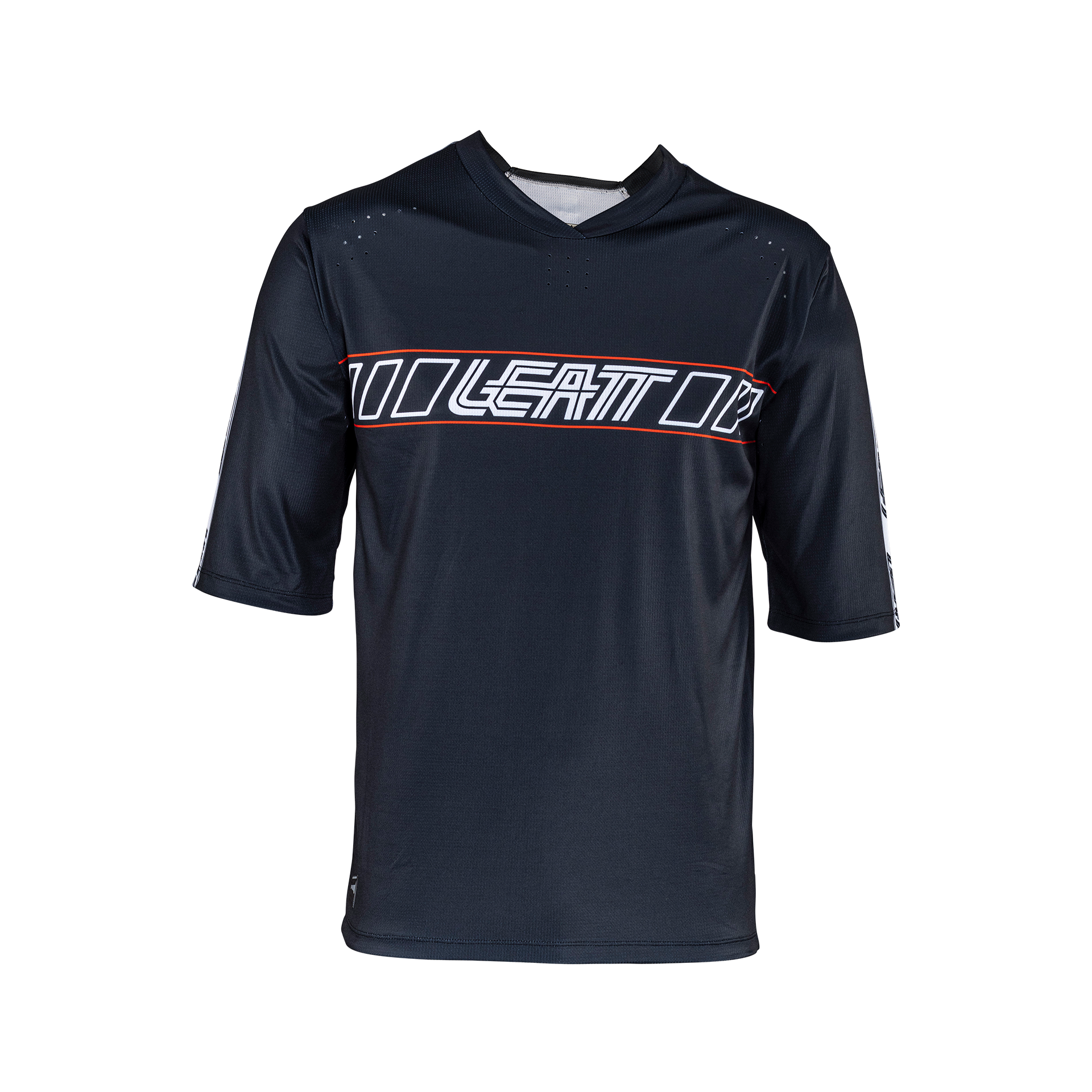 Leatt MTB Enduro 3.0 Short Sleeve Jersey - L - Black - Image 2