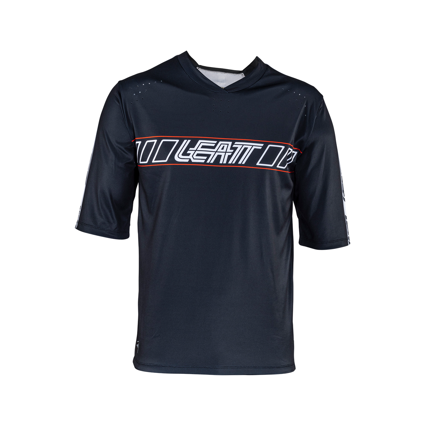 Leatt MTB Enduro 3.0 Short Sleeve Jersey - M - Black - Image 2