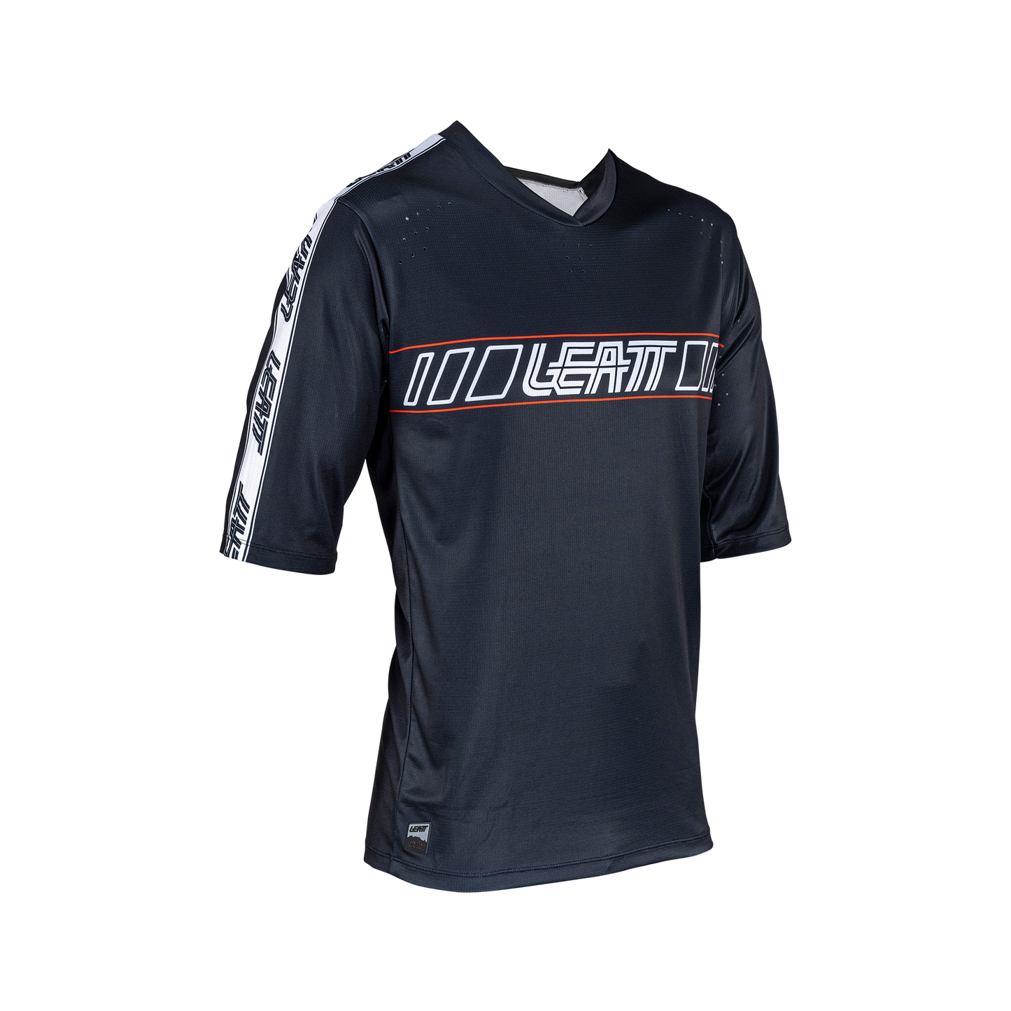 Leatt MTB Enduro 3.0 Short Sleeve Jersey - M - Black - Image 3