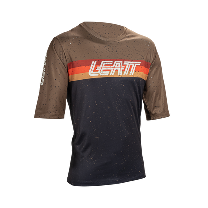 Leatt MTB Enduro 3.0 Short Sleeve Jersey - XL - Black - Image 1