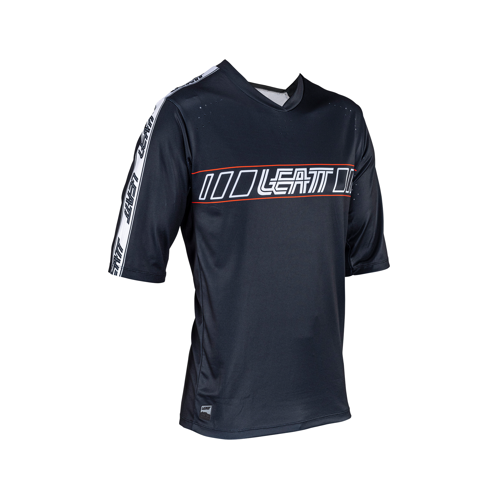 Leatt MTB Enduro 3.0 Short Sleeve Jersey - XL - Black - Image 3