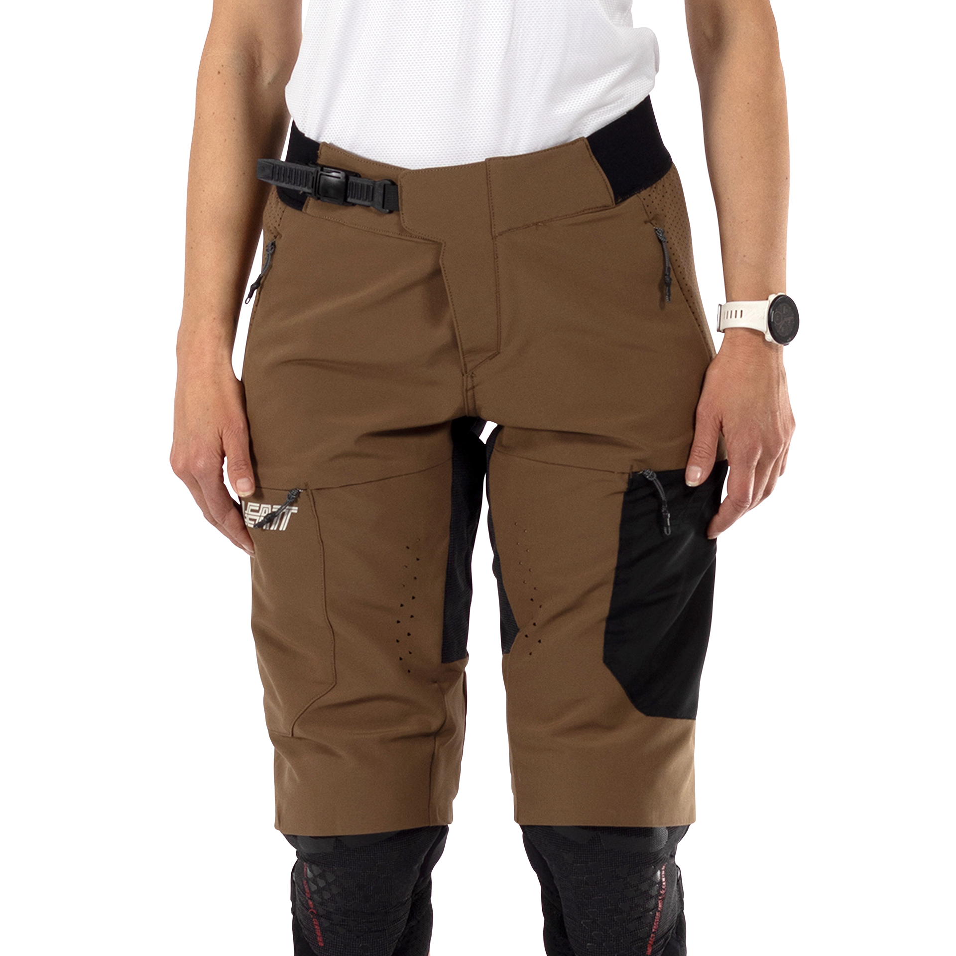 Leatt MTB Enduro 3.0 Women's Shorts - Women's L - Loam - Image 3