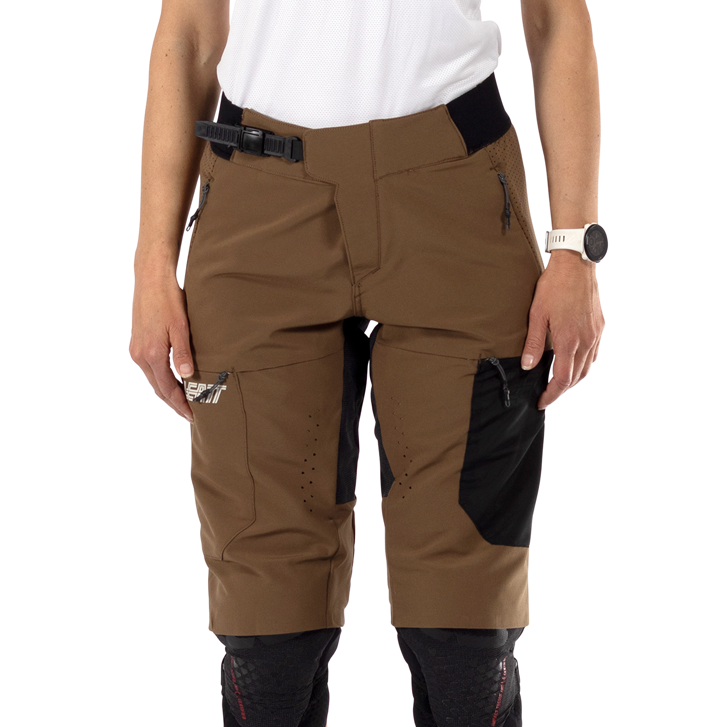 Leatt MTB Enduro 3.0 Women's Shorts - Women's XS - Loam - Image 3