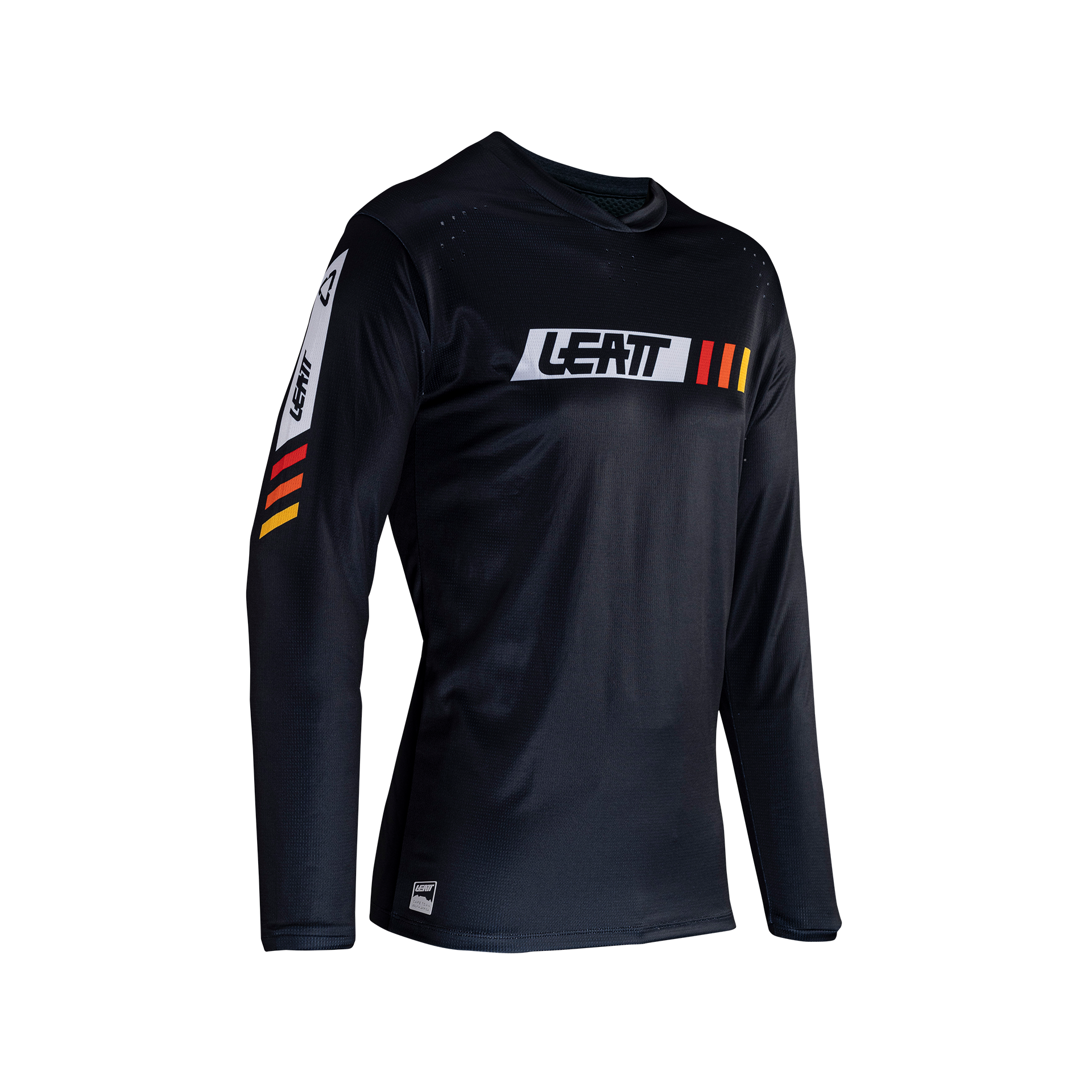 Leatt MTB Enduro 4.0 Long Sleeve Jersey - 2XL - Black - Image 1