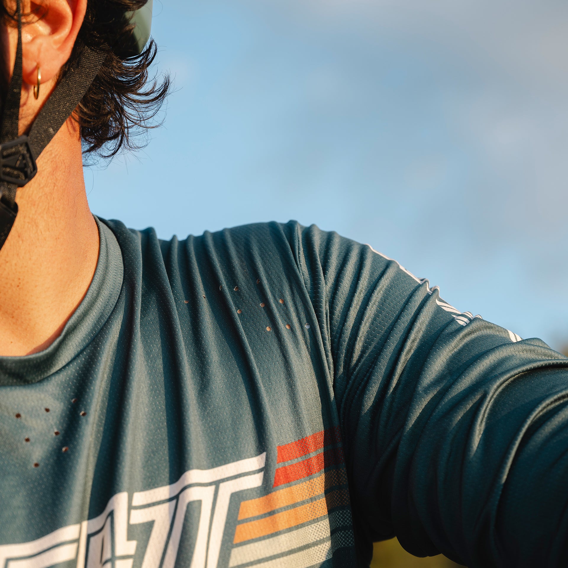 Leatt MTB Enduro 4.0 Long Sleeve Jersey - 2XL - Teal - Image 12