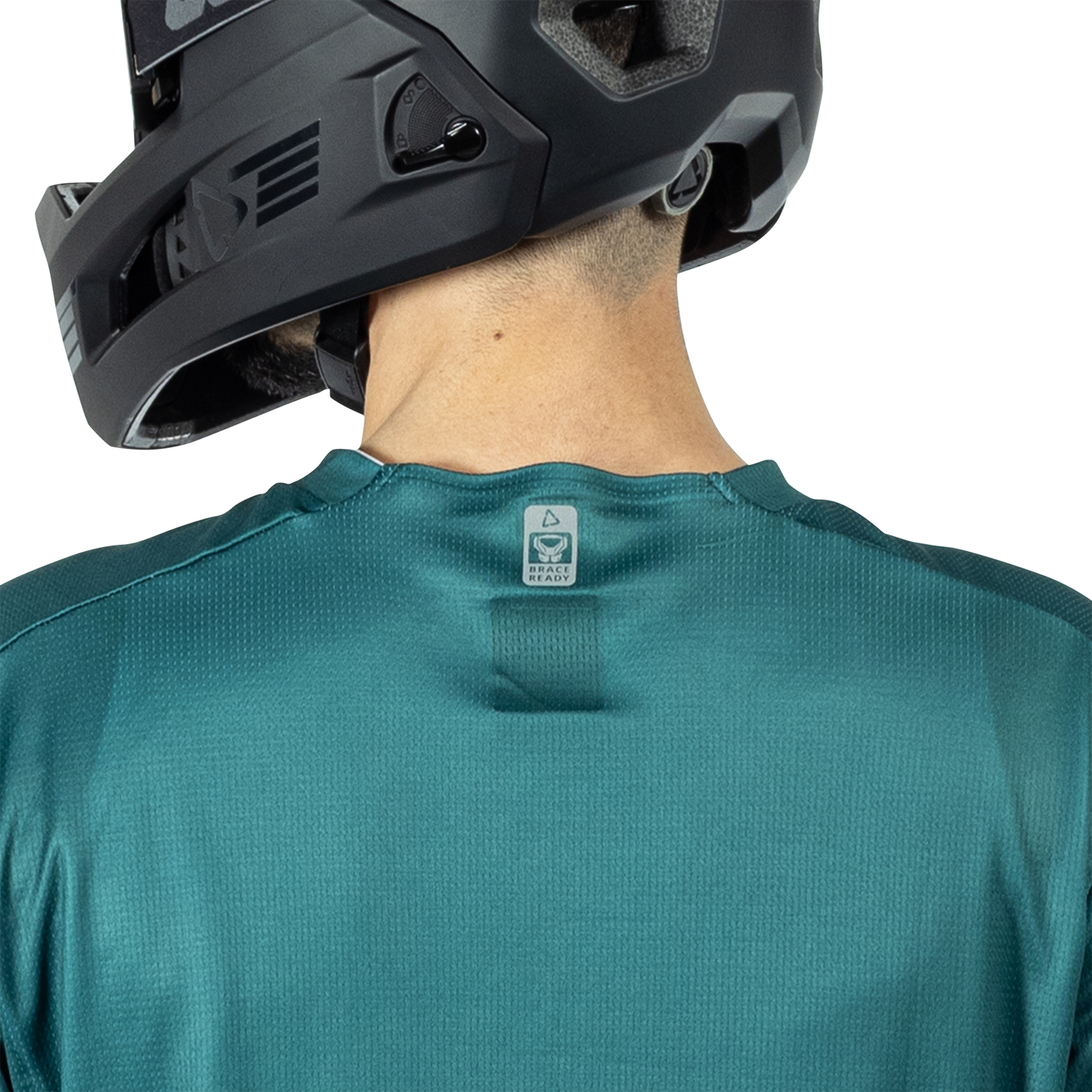 Leatt MTB Enduro 4.0 Long Sleeve Jersey - M - Teal - Image 7