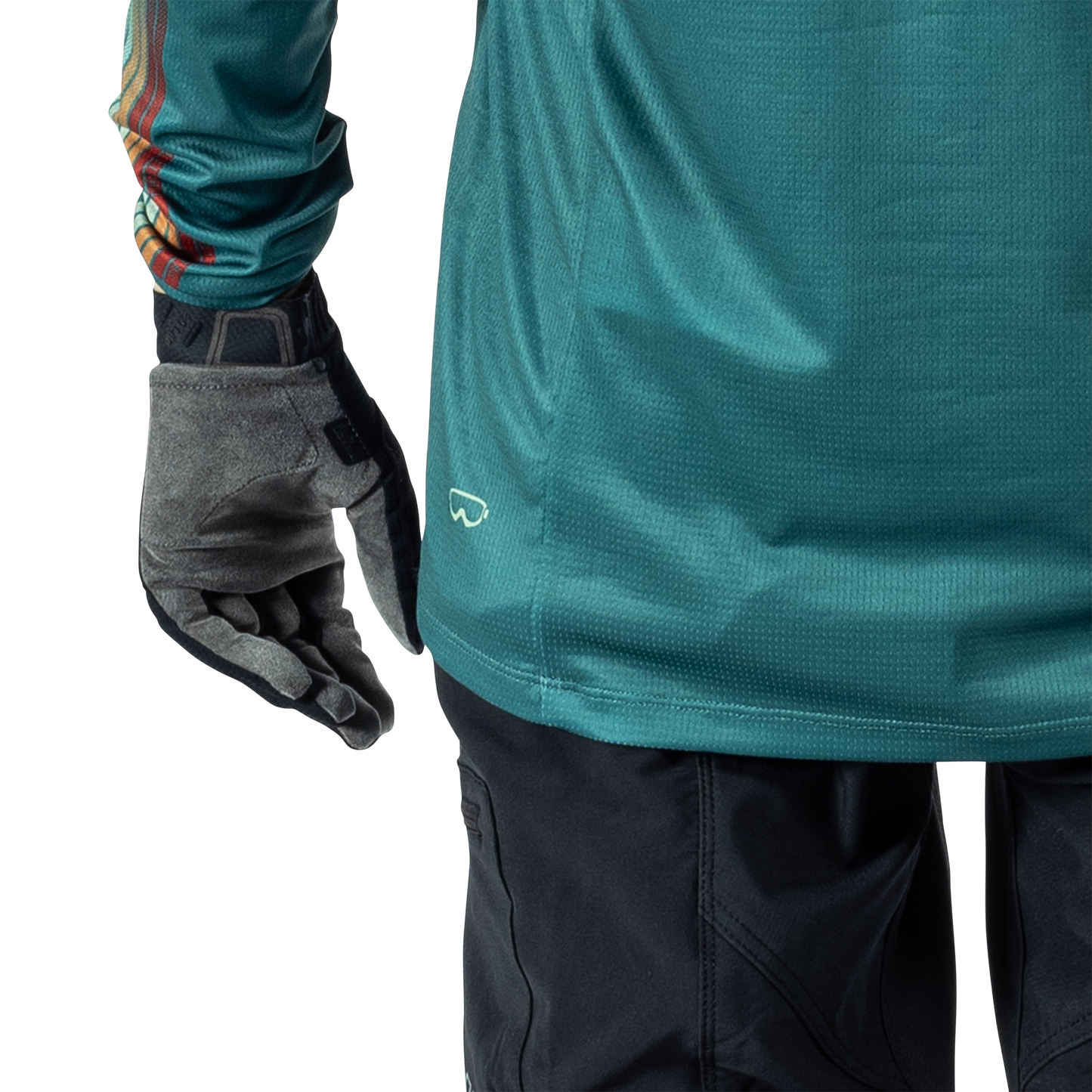 Leatt MTB Enduro 4.0 Long Sleeve Jersey - M - Teal - Image 8