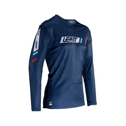 Leatt MTB Enduro 4.0 Long Sleeve Jersey - S - Denim - Image 1