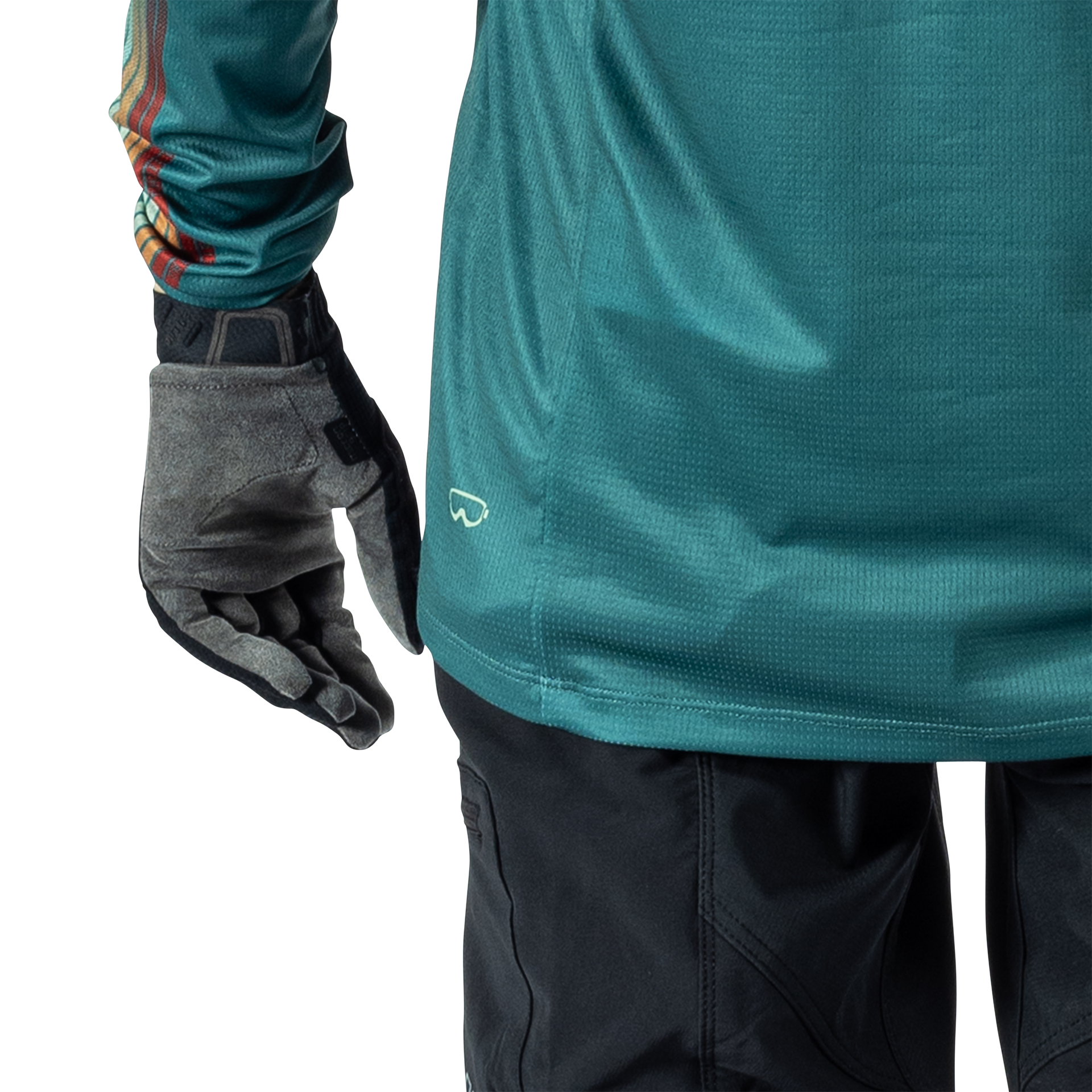 Leatt MTB Enduro 4.0 Long Sleeve Jersey - XL - Teal - Image 8