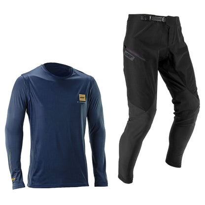Leatt MTB Gravity 1.0 Ride Kit - S - Galaxy Blue - Image 1