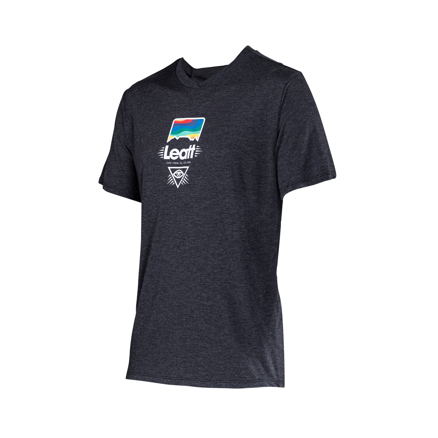 Leatt MTB Gravity 1.0 Short Sleeve Jersey - 3XL - Black - Image 1