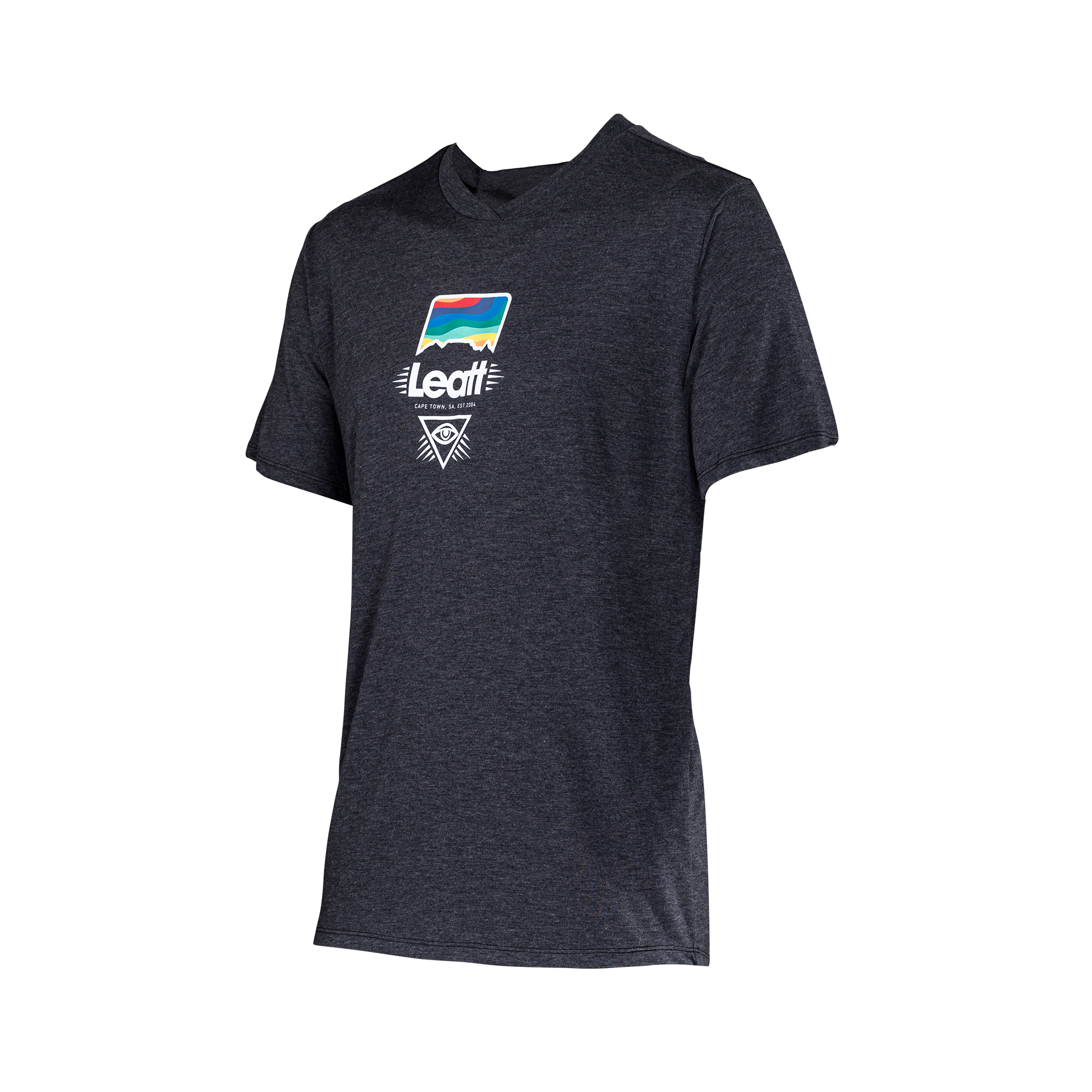 Leatt MTB Gravity 1.0 Short Sleeve Jersey - 3XL - Black - Image 1