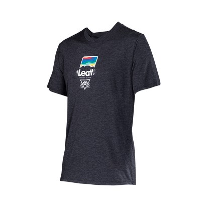 Leatt MTB Gravity 1.0 Short Sleeve Jersey - 3XL - Black - Image 1