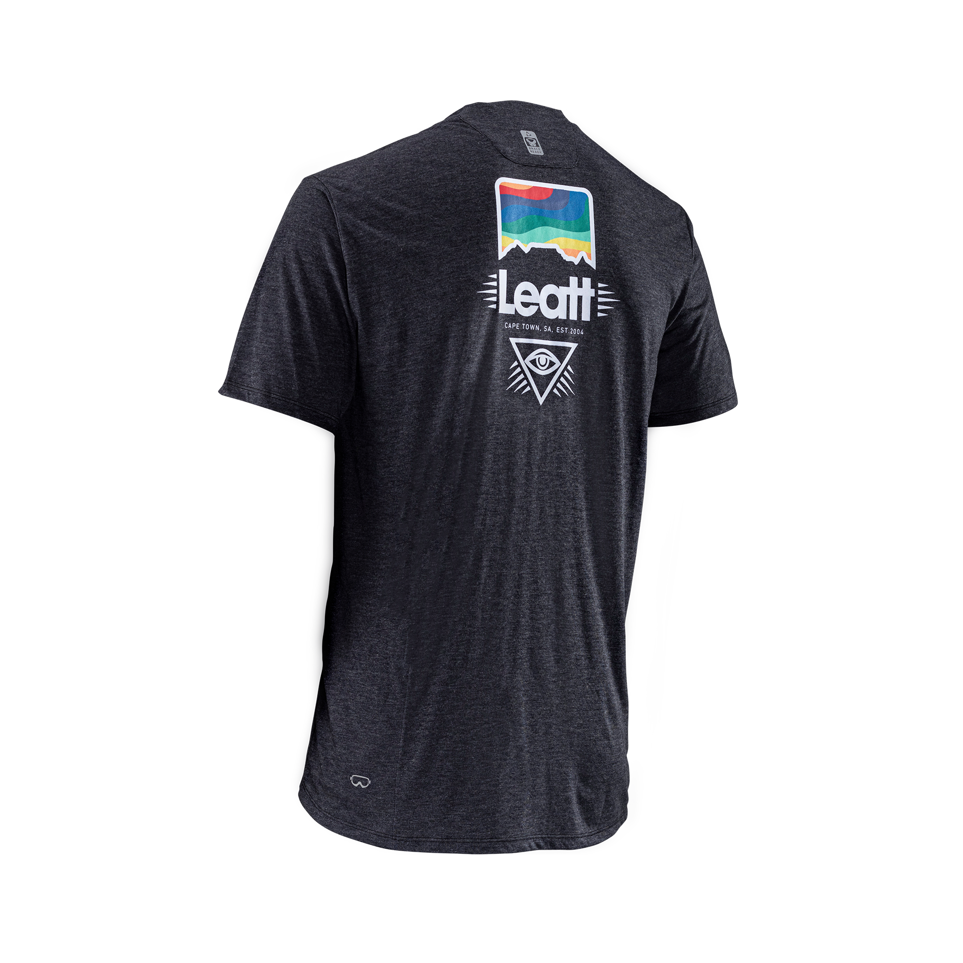 Leatt MTB Gravity 1.0 Short Sleeve Jersey - 3XL - Black - Image 5