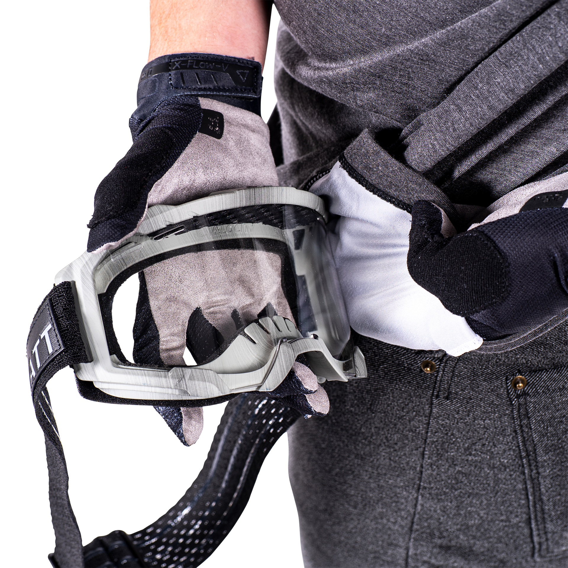 Leatt MTB Gravity 1.0 Short Sleeve Jersey - L - Black - Image 8