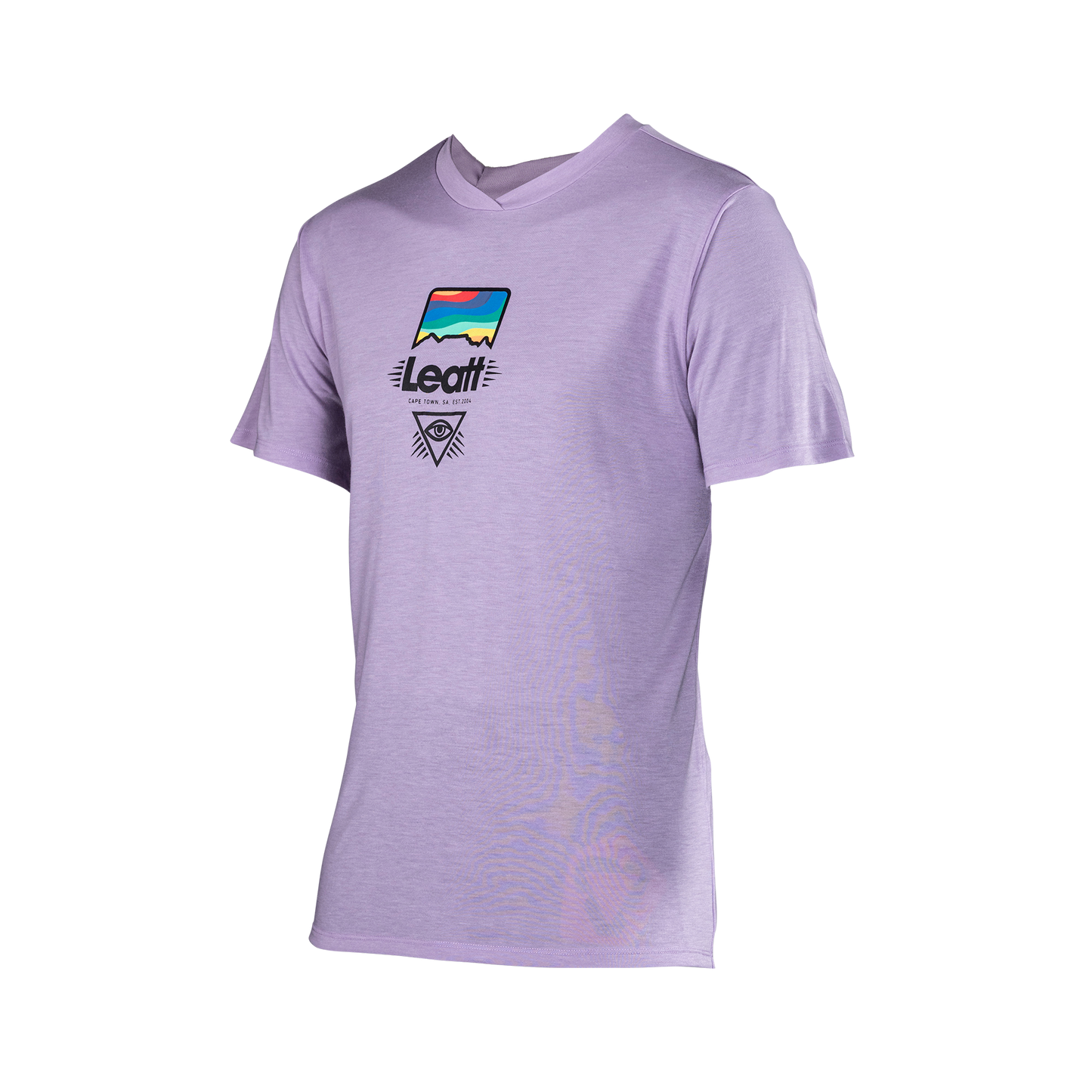 Leatt MTB Gravity 1.0 Short Sleeve Jersey - L - Lavender - Image 1