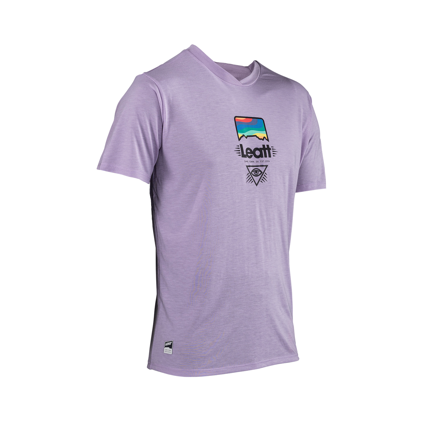 Leatt MTB Gravity 1.0 Short Sleeve Jersey - L - Lavender - Image 3