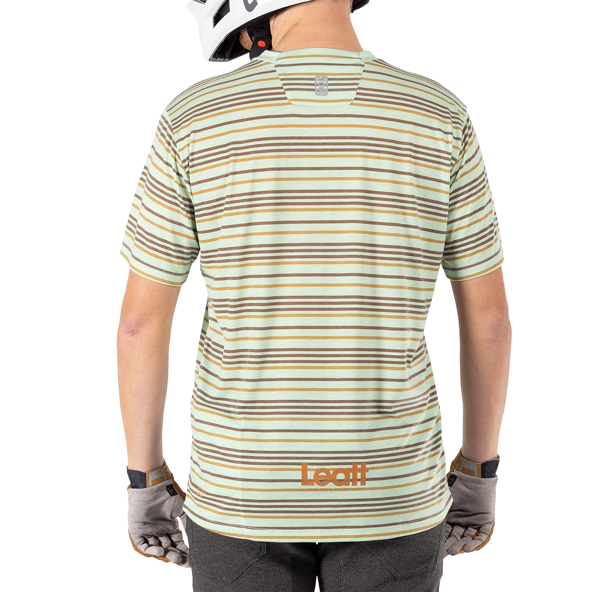 Leatt MTB Gravity 1.0 Short Sleeve Jersey - L - Mint - Image 4