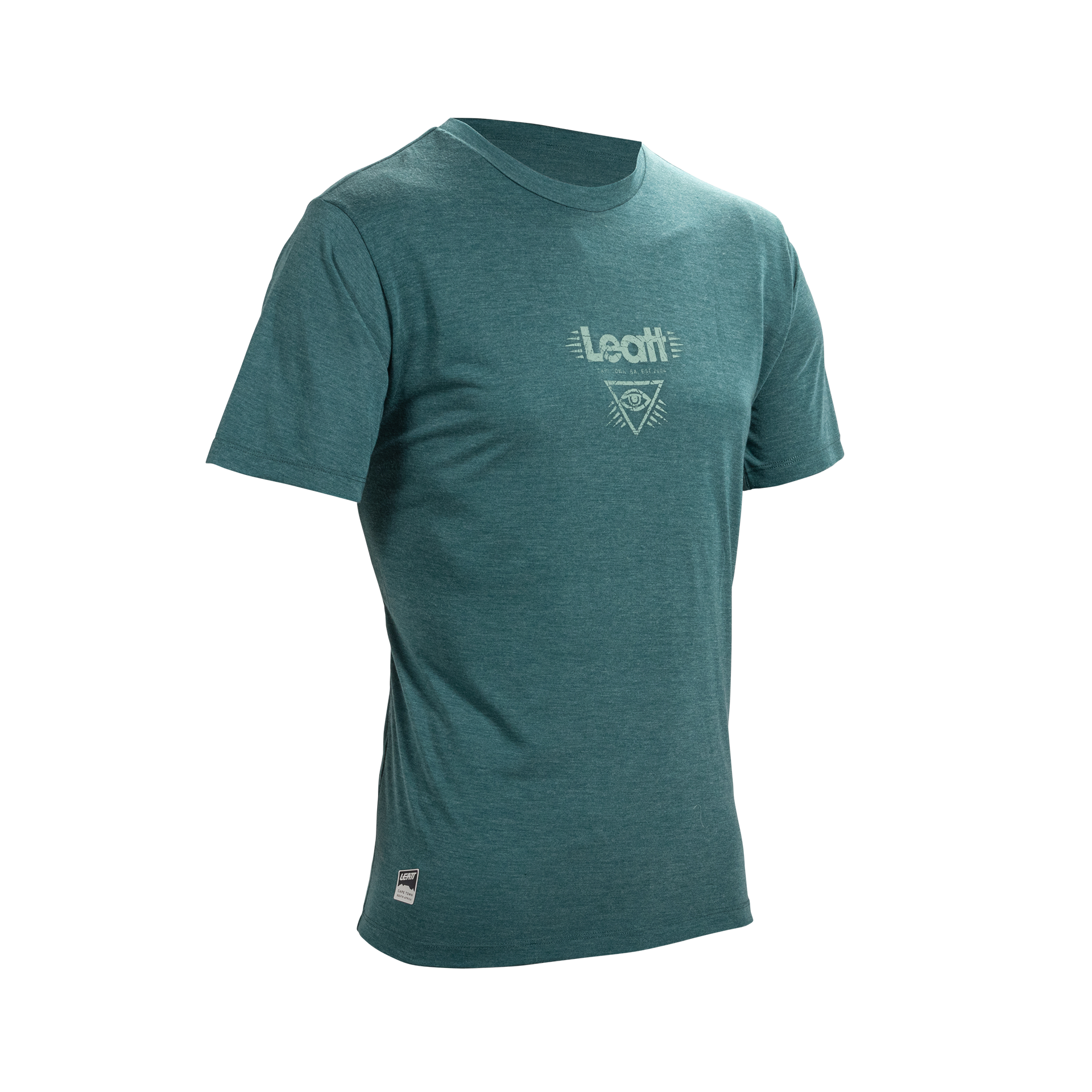 Leatt MTB Gravity 1.0 Short Sleeve Jersey - L - Teal - Image 1