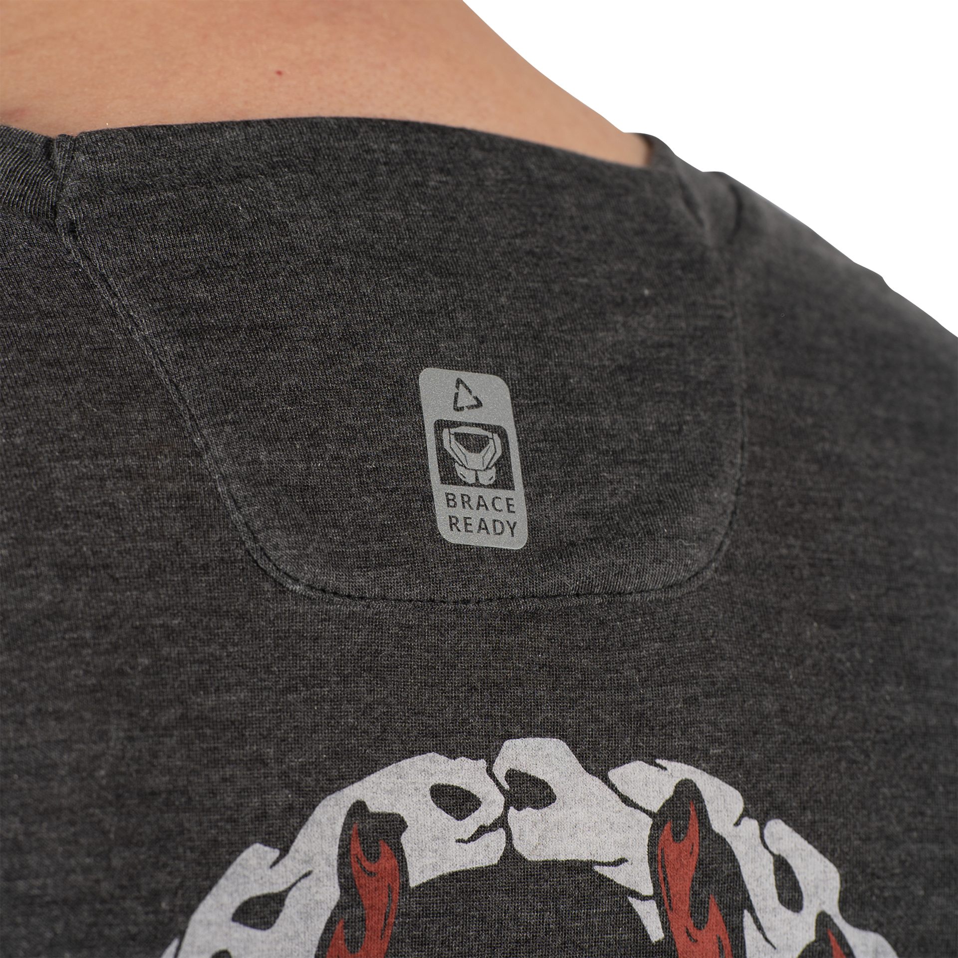 Leatt MTB Gravity 1.0 Short Sleeve Jersey - M - Black - Image 6