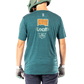 Leatt MTB Gravity 1.0 Short Sleeve Jersey - M - Teal - Image 4