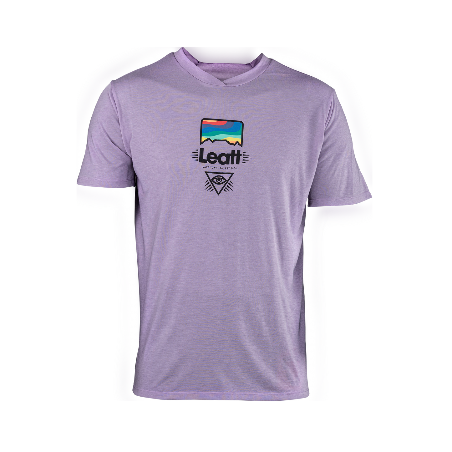 Leatt MTB Gravity 1.0 Short Sleeve Jersey - S - Lavender - Image 2