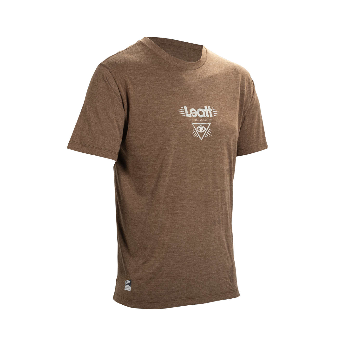 Leatt MTB Gravity 1.0 Short Sleeve Jersey - S - Loam - Image 1