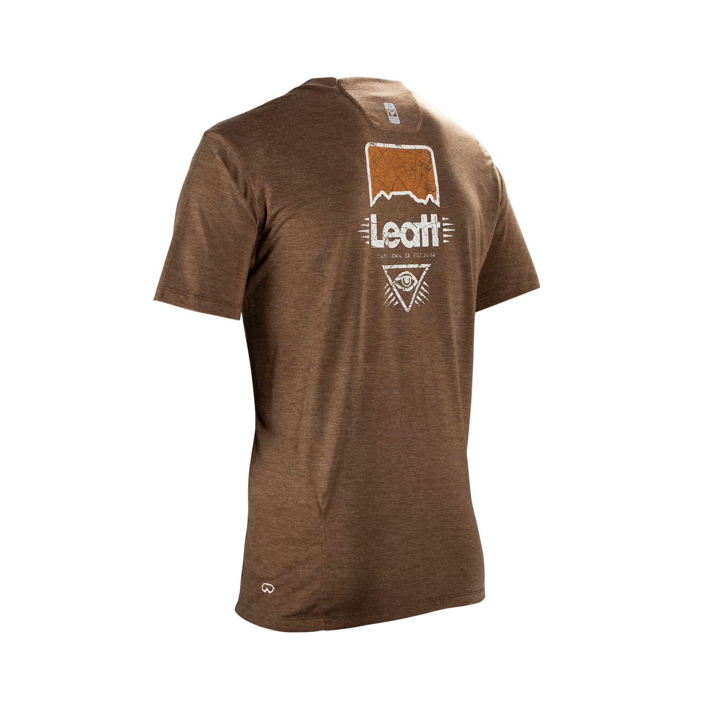 Leatt MTB Gravity 1.0 Short Sleeve Jersey - S - Loam - Image 2