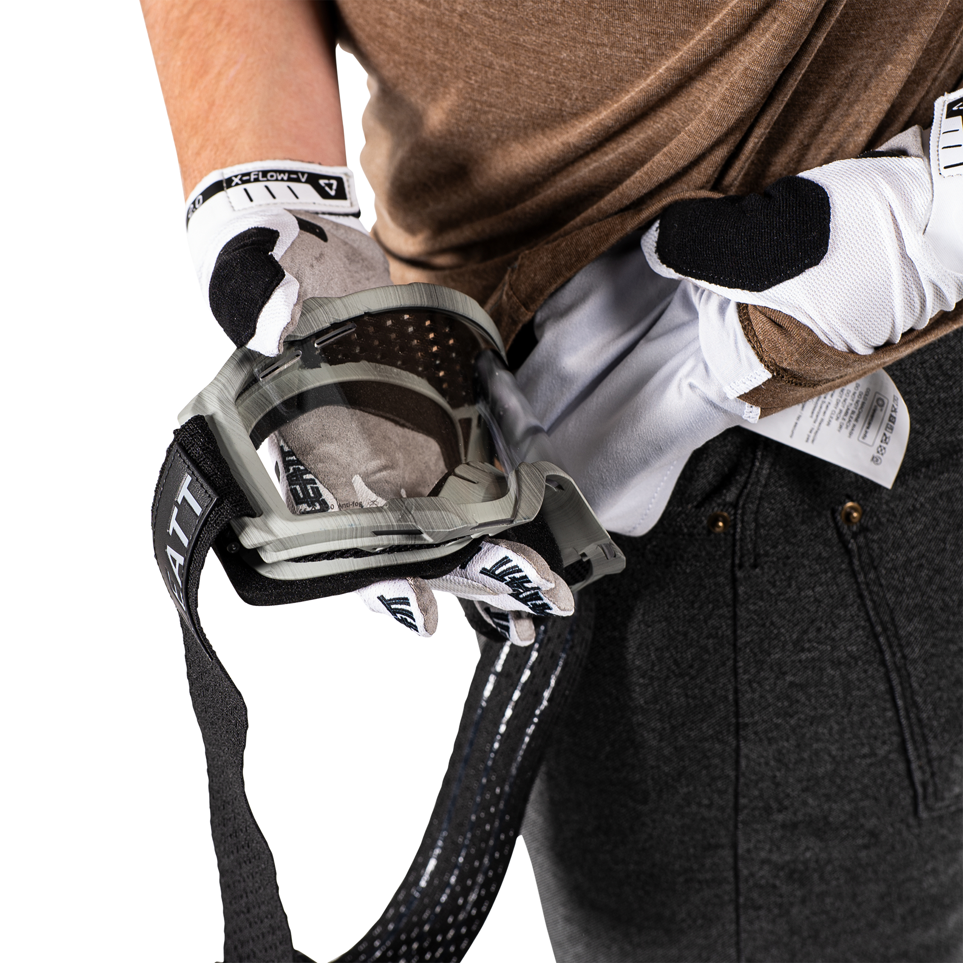 Leatt MTB Gravity 1.0 Short Sleeve Jersey - S - Loam - Image 8