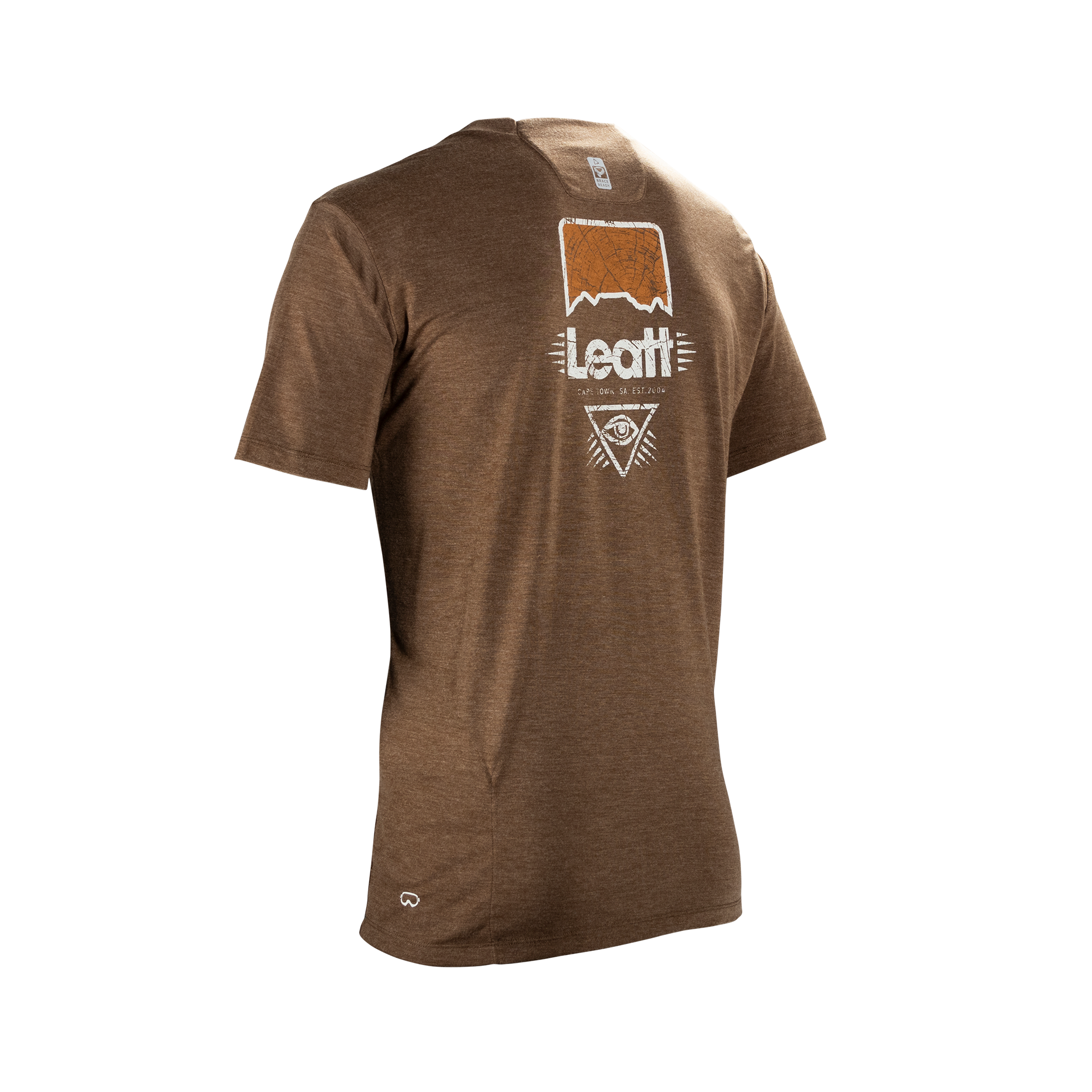 Leatt MTB Gravity 1.0 Short Sleeve Jersey - XL - Loam - Image 2